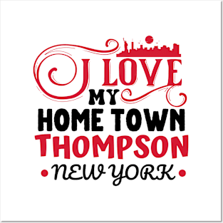 I love Thompson New York Posters and Art